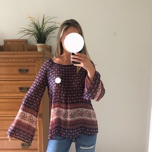 Patterned Blouse